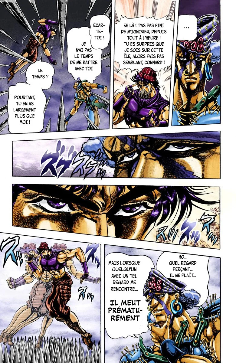 Read JoJo_s Bizarre Adventure Part 2 Battle Tendency Official Colored FR Manga Online