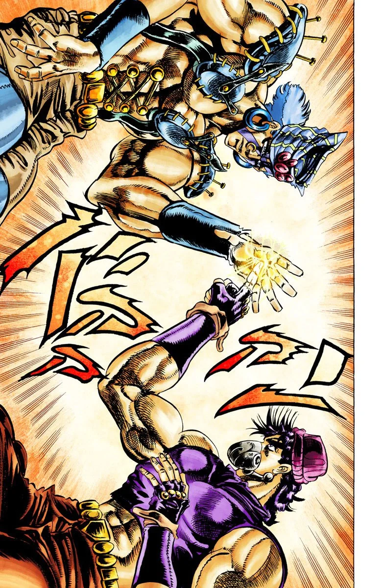Read JoJo_s Bizarre Adventure Part 2 Battle Tendency Official Colored FR Manga Online