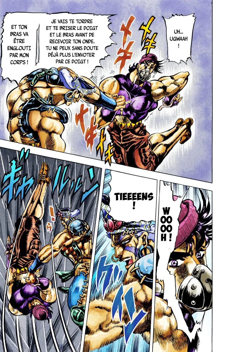 Read JoJo_s Bizarre Adventure Part 2 Battle Tendency Official Colored FR Manga Online