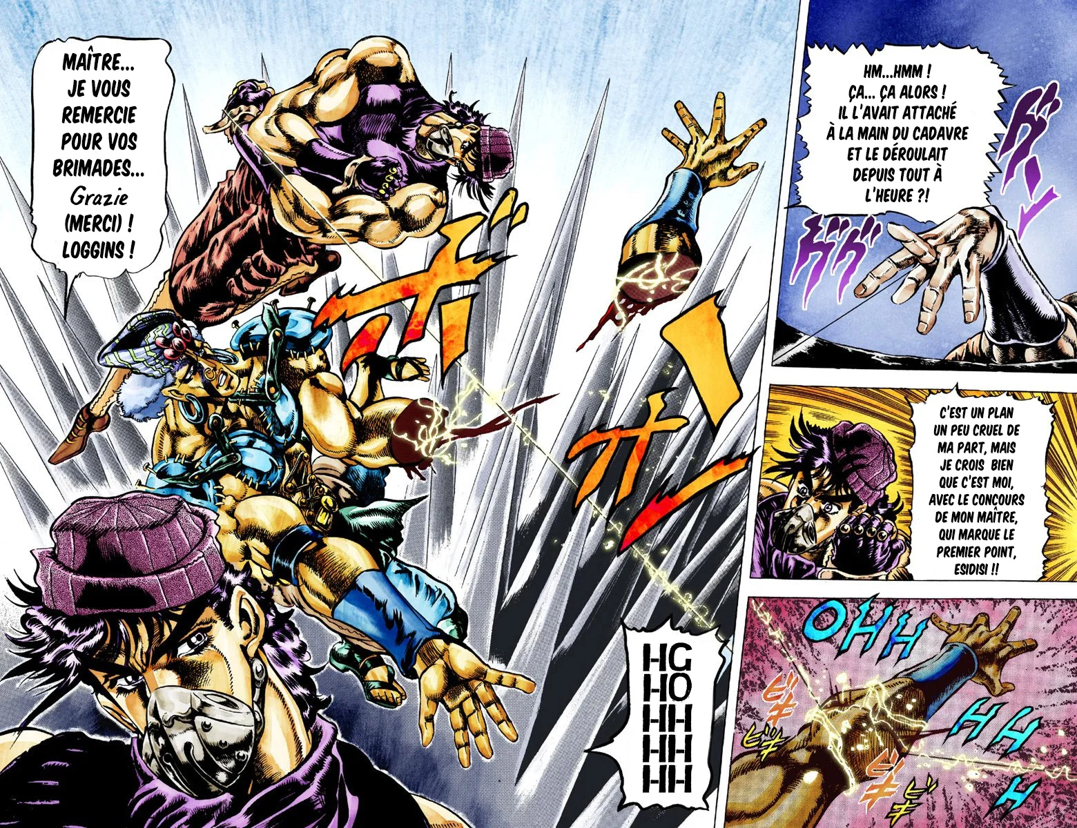 Read JoJo_s Bizarre Adventure Part 2 Battle Tendency Official Colored FR Manga Online