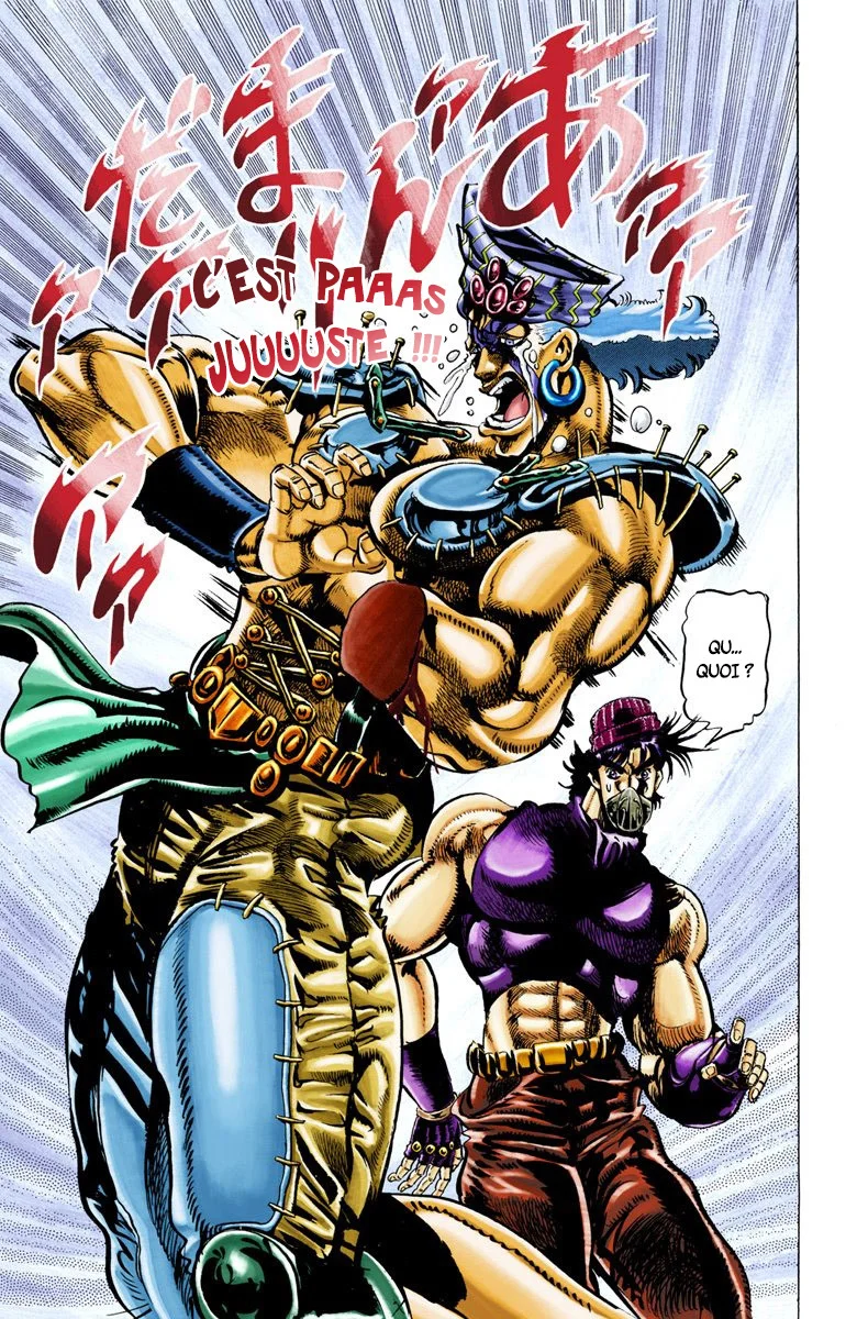Read JoJo_s Bizarre Adventure Part 2 Battle Tendency Official Colored FR Manga Online