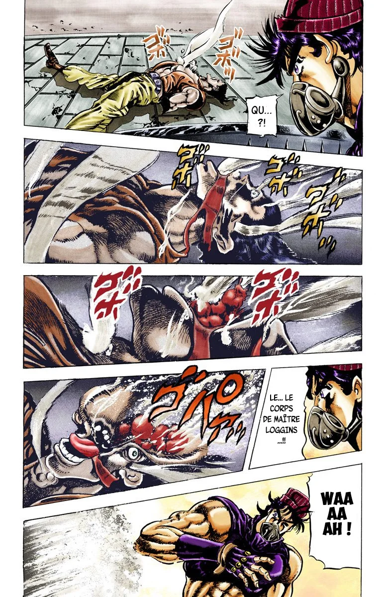 Read JoJo_s Bizarre Adventure Part 2 Battle Tendency Official Colored FR Manga Online