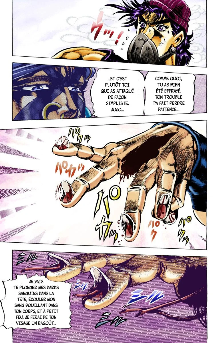 Read JoJo_s Bizarre Adventure Part 2 Battle Tendency Official Colored FR Manga Online