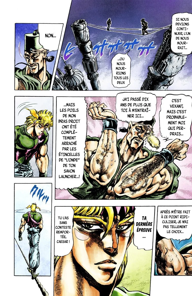Read JoJo_s Bizarre Adventure Part 2 Battle Tendency Official Colored FR Manga Online