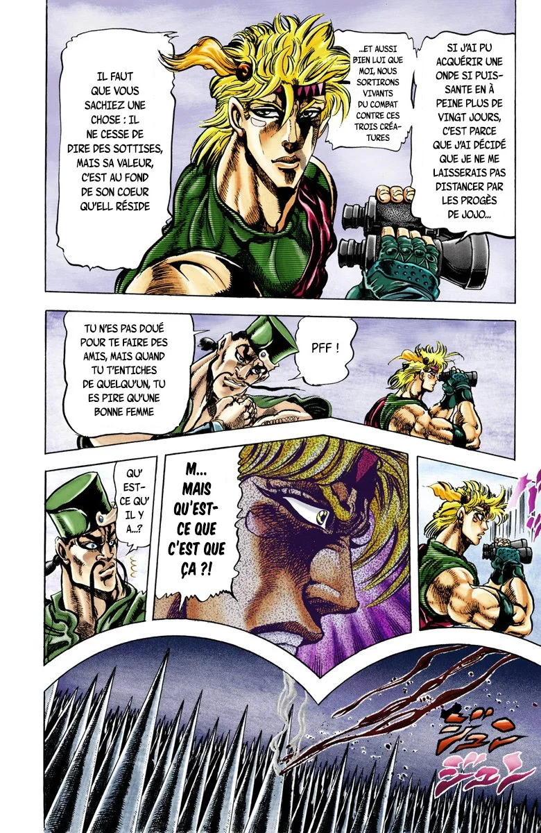 Read JoJo_s Bizarre Adventure Part 2 Battle Tendency Official Colored FR Manga Online