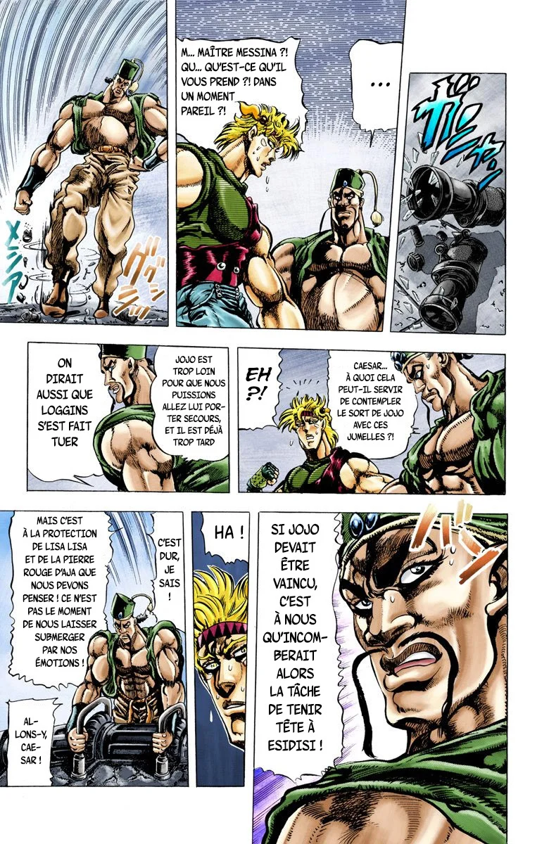 Read JoJo_s Bizarre Adventure Part 2 Battle Tendency Official Colored FR Manga Online