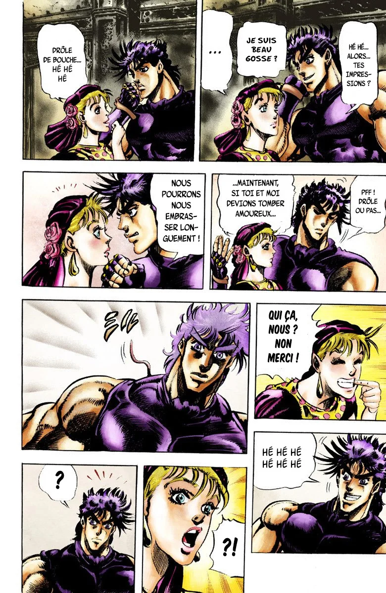 Read JoJo_s Bizarre Adventure Part 2 Battle Tendency Official Colored FR Manga Online