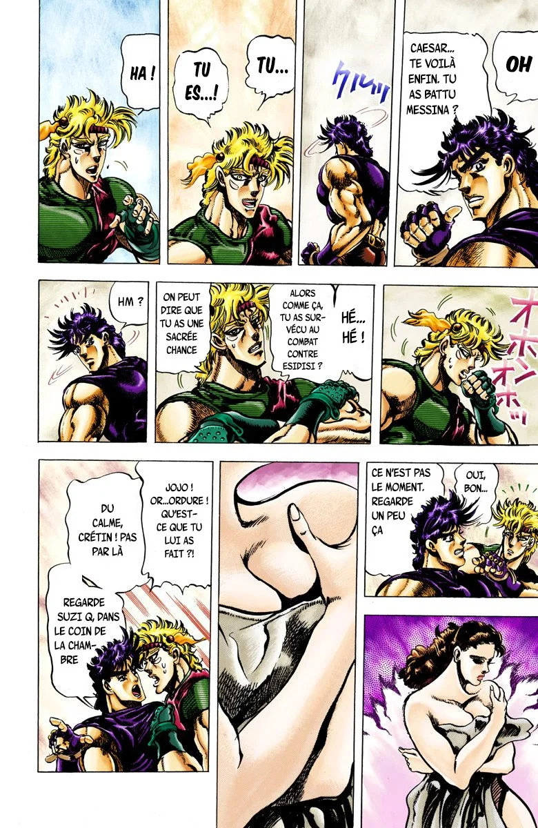 Read JoJo_s Bizarre Adventure Part 2 Battle Tendency Official Colored FR Manga Online