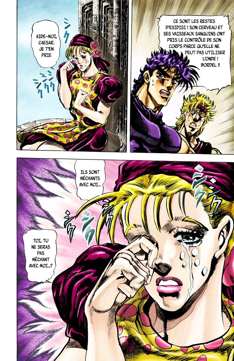 Read JoJo_s Bizarre Adventure Part 2 Battle Tendency Official Colored FR Manga Online