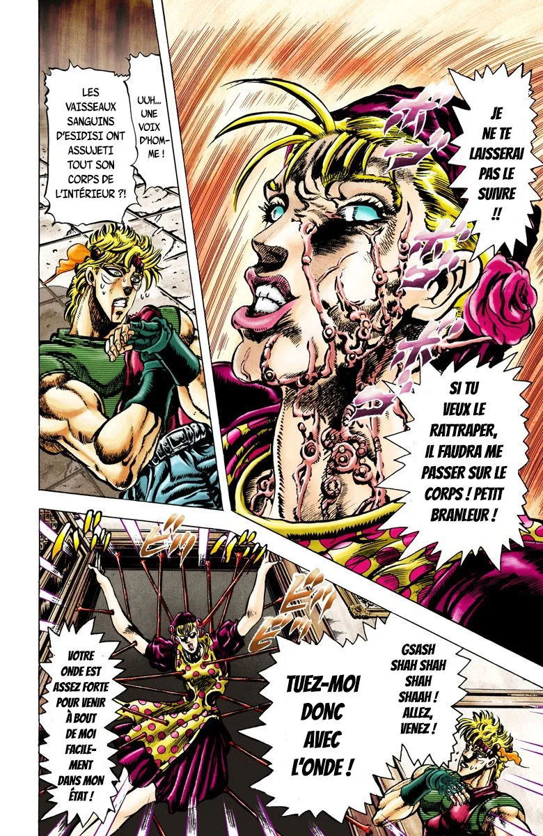 Read JoJo_s Bizarre Adventure Part 2 Battle Tendency Official Colored FR Manga Online