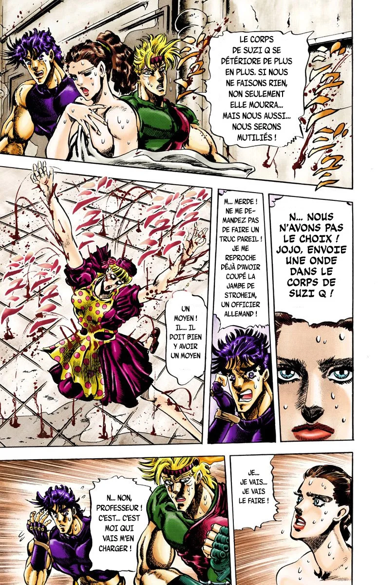 Read JoJo_s Bizarre Adventure Part 2 Battle Tendency Official Colored FR Manga Online
