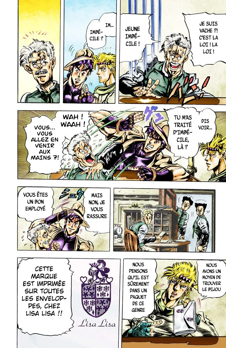 Read JoJo_s Bizarre Adventure Part 2 Battle Tendency Official Colored FR Manga Online