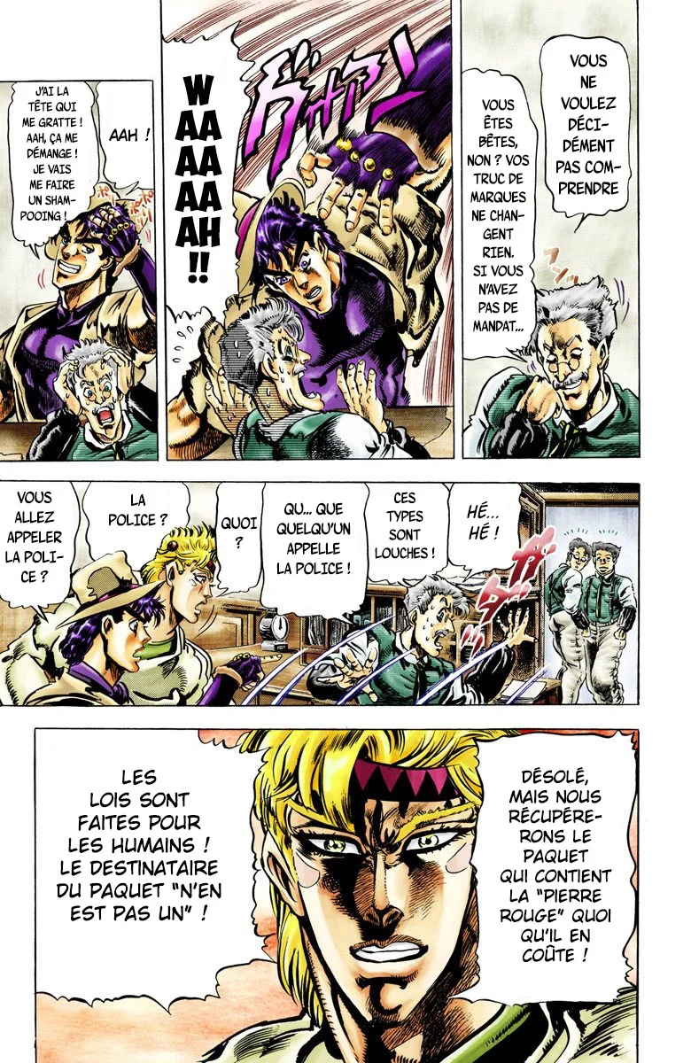 Read JoJo_s Bizarre Adventure Part 2 Battle Tendency Official Colored FR Manga Online