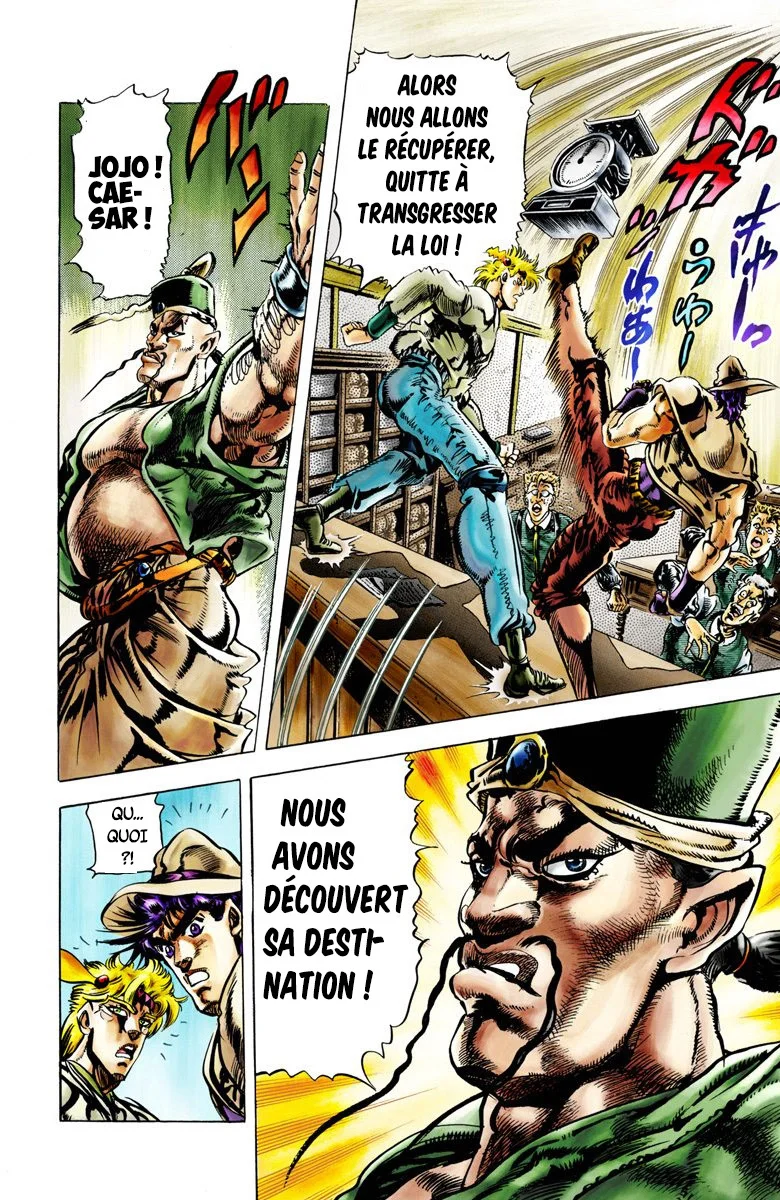 Read JoJo_s Bizarre Adventure Part 2 Battle Tendency Official Colored FR Manga Online