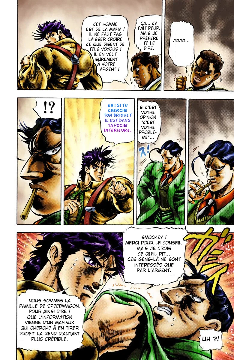 Read JoJo_s Bizarre Adventure Part 2 Battle Tendency Official Colored FR Manga Online