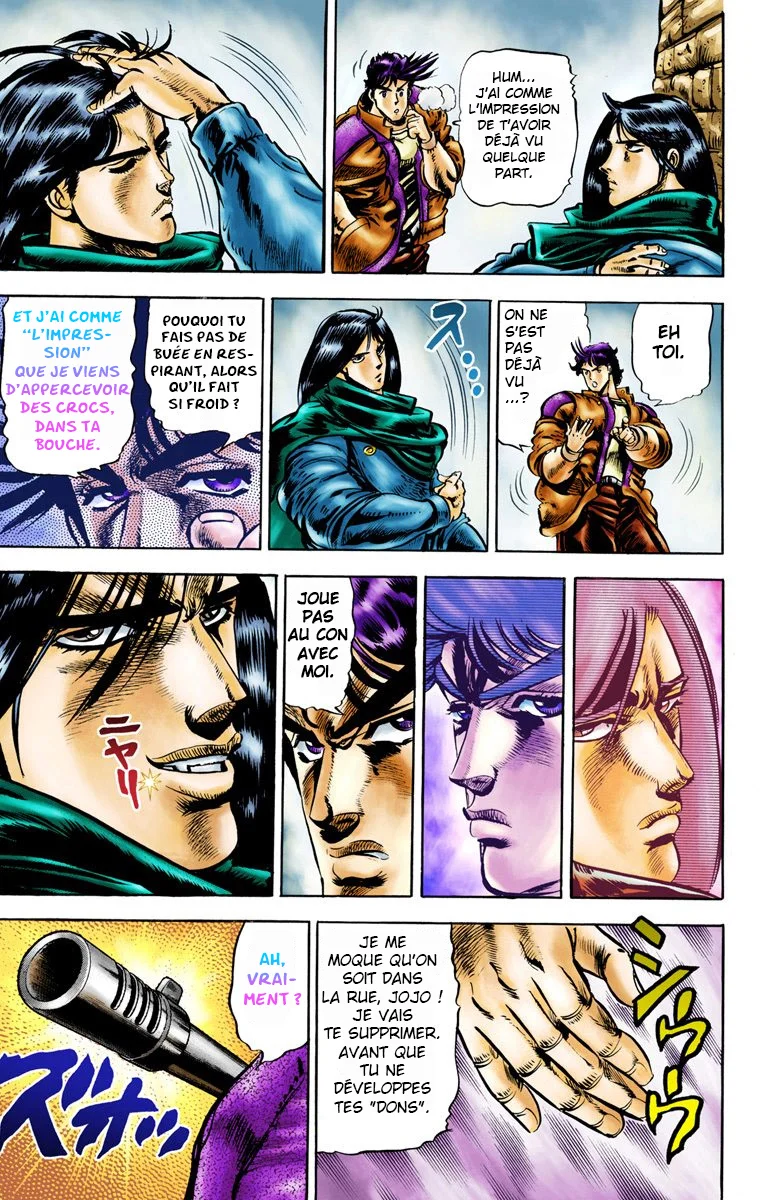 Read JoJo_s Bizarre Adventure Part 2 Battle Tendency Official Colored FR Manga Online