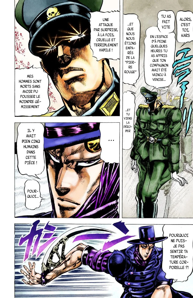 Read JoJo_s Bizarre Adventure Part 2 Battle Tendency Official Colored FR Manga Online