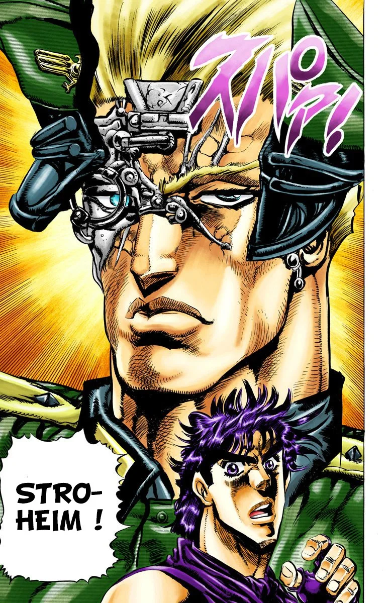Read JoJo_s Bizarre Adventure Part 2 Battle Tendency Official Colored FR Manga Online