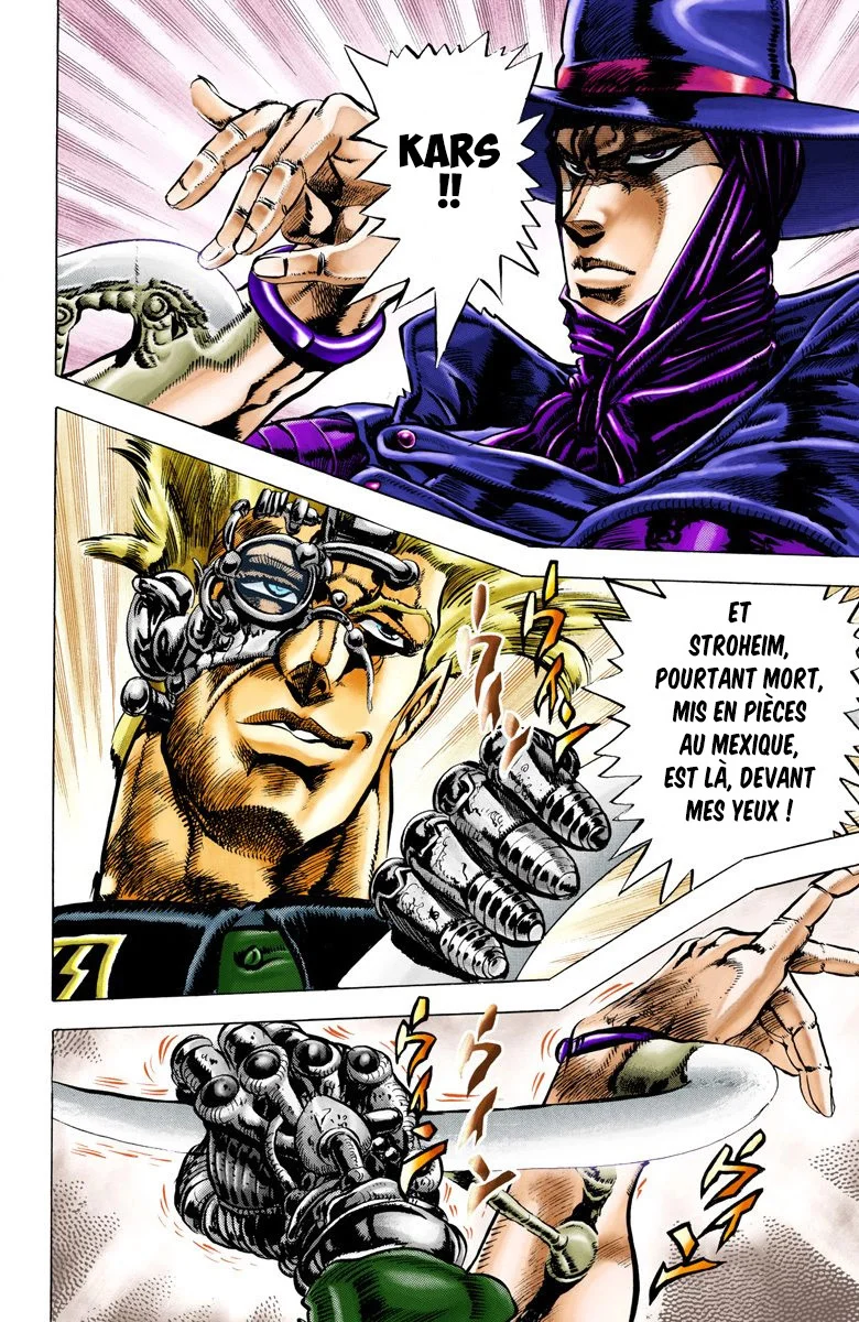 Read JoJo_s Bizarre Adventure Part 2 Battle Tendency Official Colored FR Manga Online