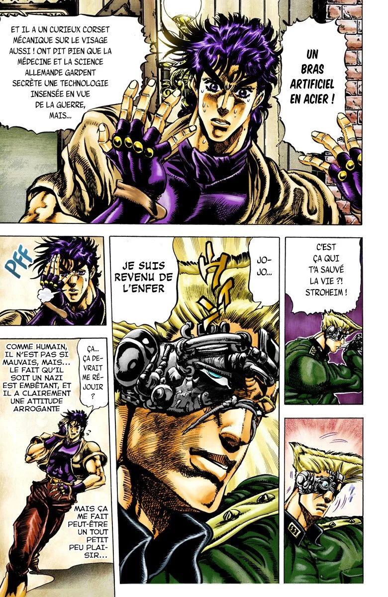 Read JoJo_s Bizarre Adventure Part 2 Battle Tendency Official Colored FR Manga Online