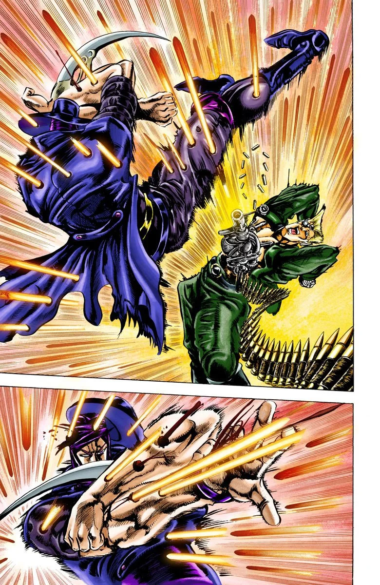 Read JoJo_s Bizarre Adventure Part 2 Battle Tendency Official Colored FR Manga Online