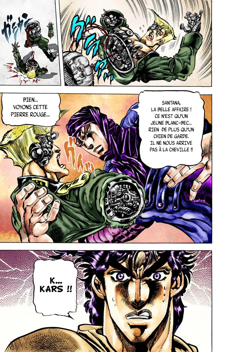 Read JoJo_s Bizarre Adventure Part 2 Battle Tendency Official Colored FR Manga Online
