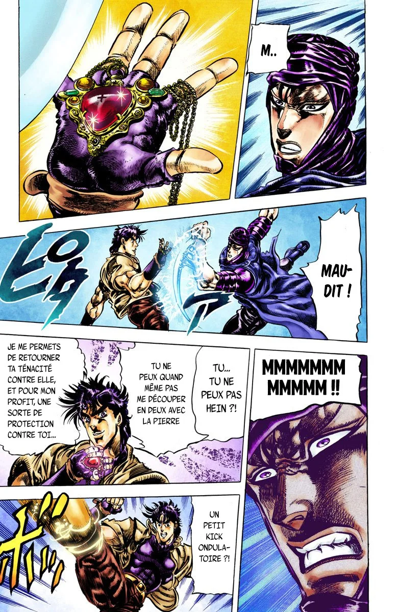 Read JoJo_s Bizarre Adventure Part 2 Battle Tendency Official Colored FR Manga Online