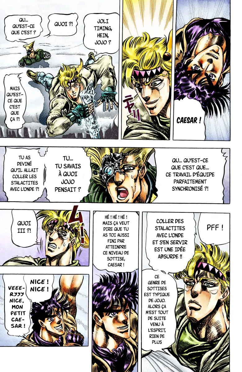 Read JoJo_s Bizarre Adventure Part 2 Battle Tendency Official Colored FR Manga Online