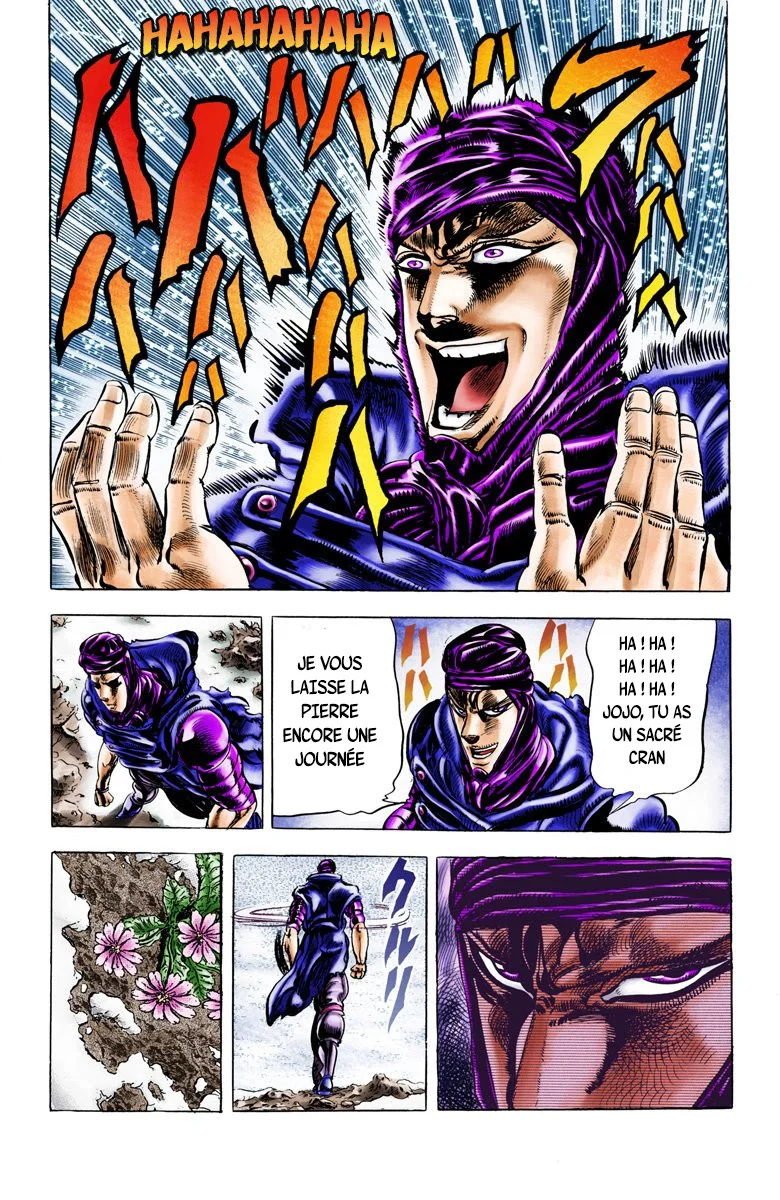 Read JoJo_s Bizarre Adventure Part 2 Battle Tendency Official Colored FR Manga Online