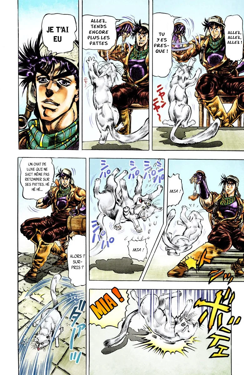 Read JoJo_s Bizarre Adventure Part 2 Battle Tendency Official Colored FR Manga Online