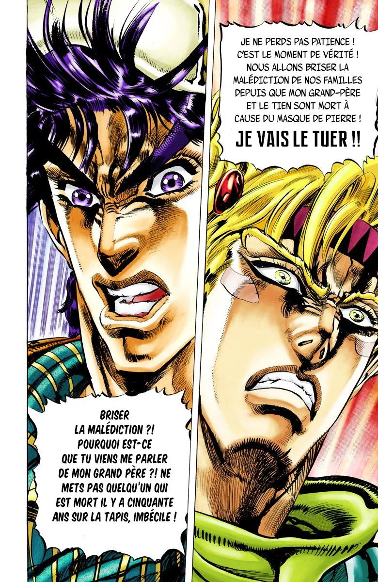 Read JoJo_s Bizarre Adventure Part 2 Battle Tendency Official Colored FR Manga Online
