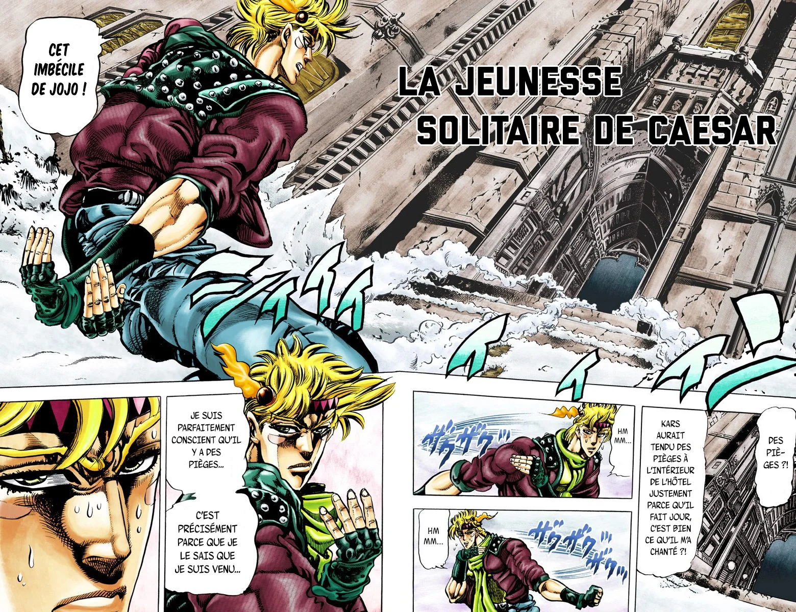 Read JoJo_s Bizarre Adventure Part 2 Battle Tendency Official Colored FR Manga Online