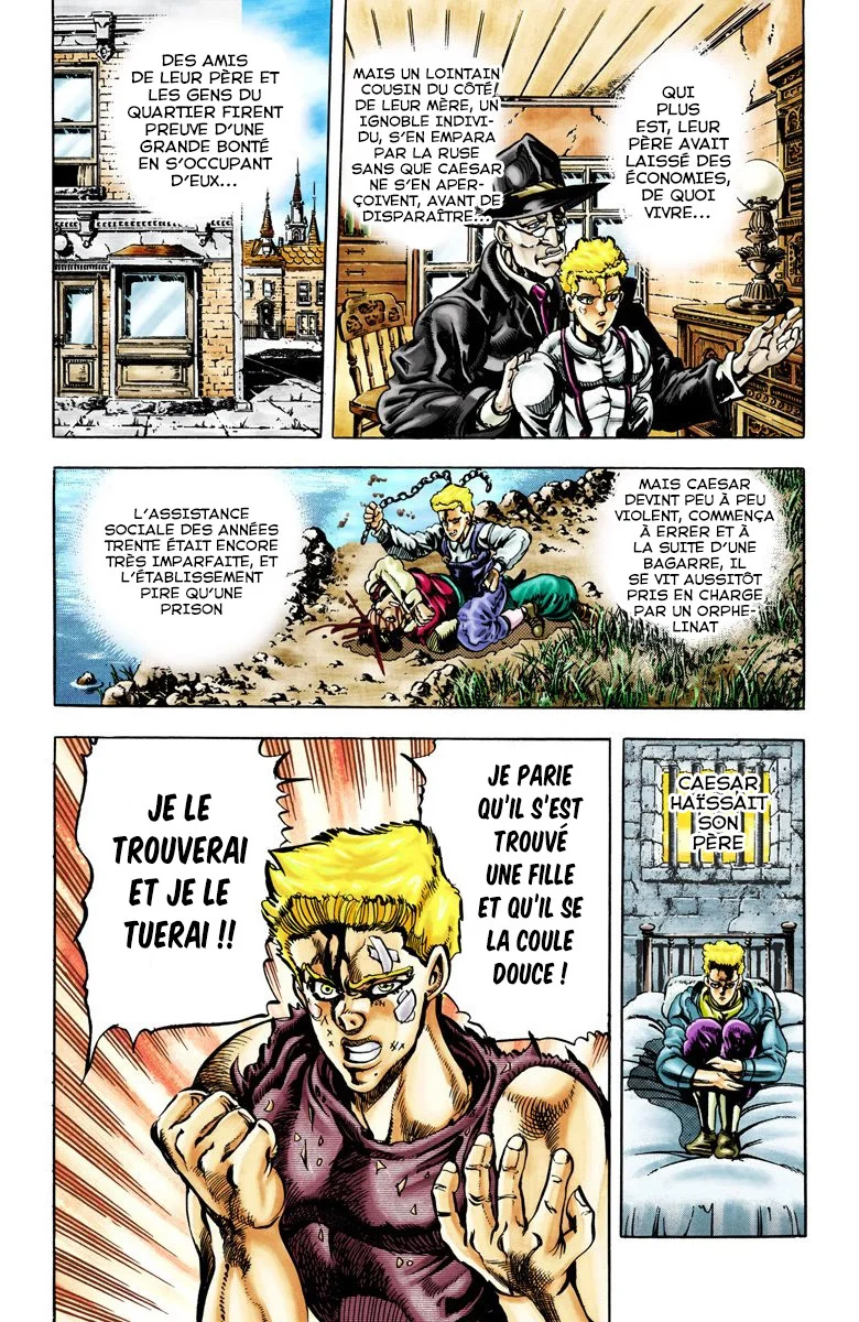 Read JoJo_s Bizarre Adventure Part 2 Battle Tendency Official Colored FR Manga Online