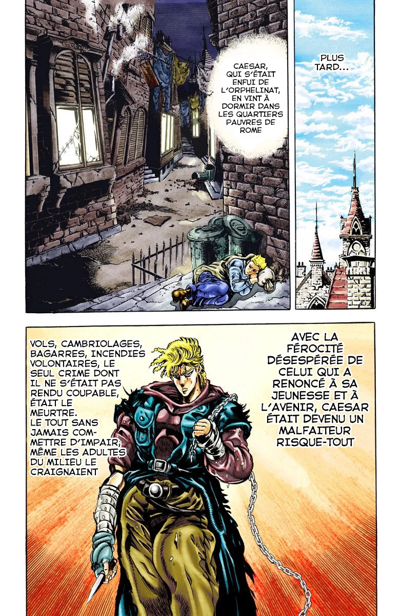 Read JoJo_s Bizarre Adventure Part 2 Battle Tendency Official Colored FR Manga Online