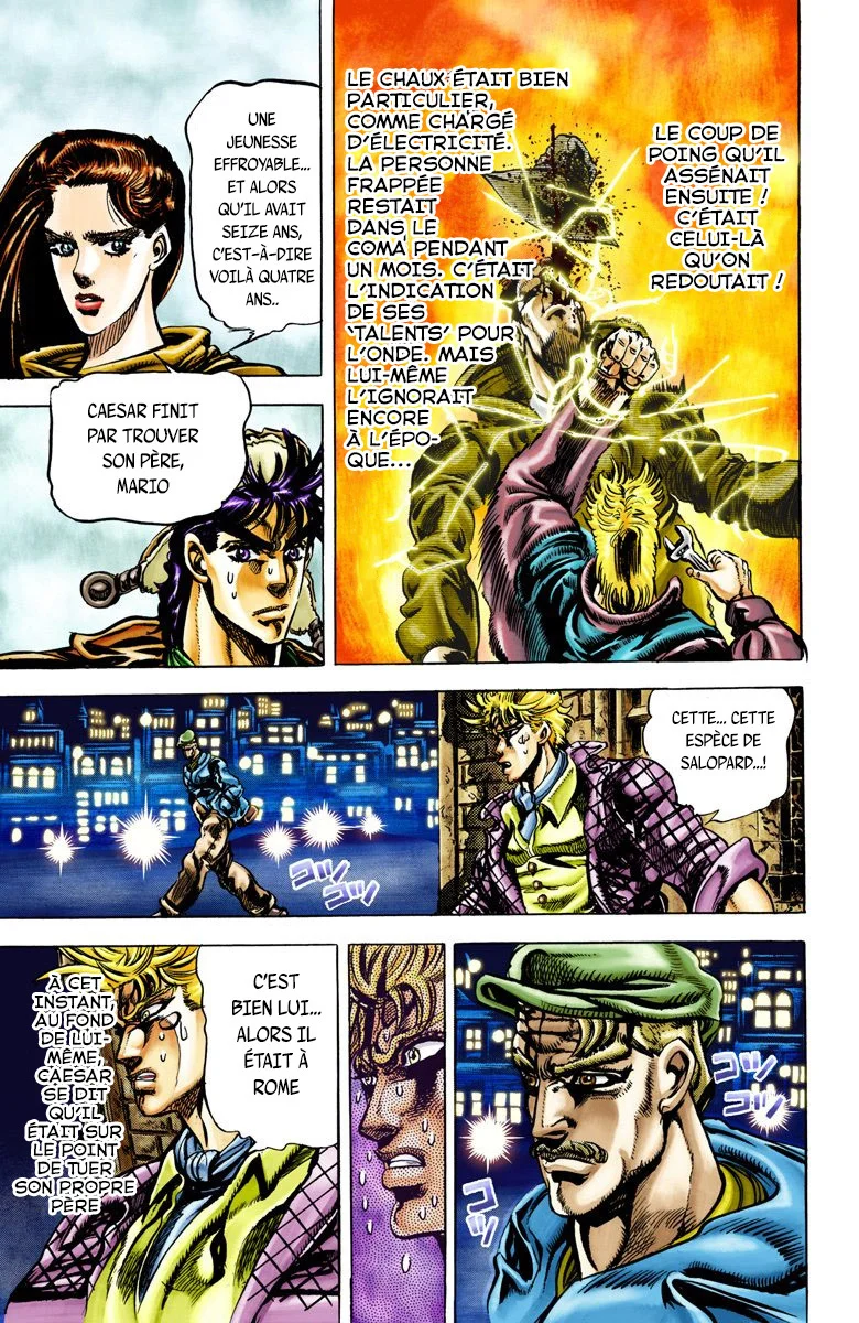 Read JoJo_s Bizarre Adventure Part 2 Battle Tendency Official Colored FR Manga Online