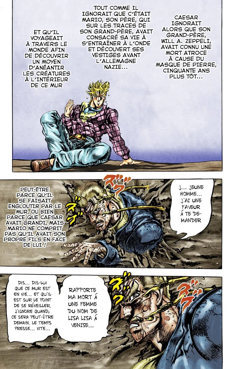 Read JoJo_s Bizarre Adventure Part 2 Battle Tendency Official Colored FR Manga Online