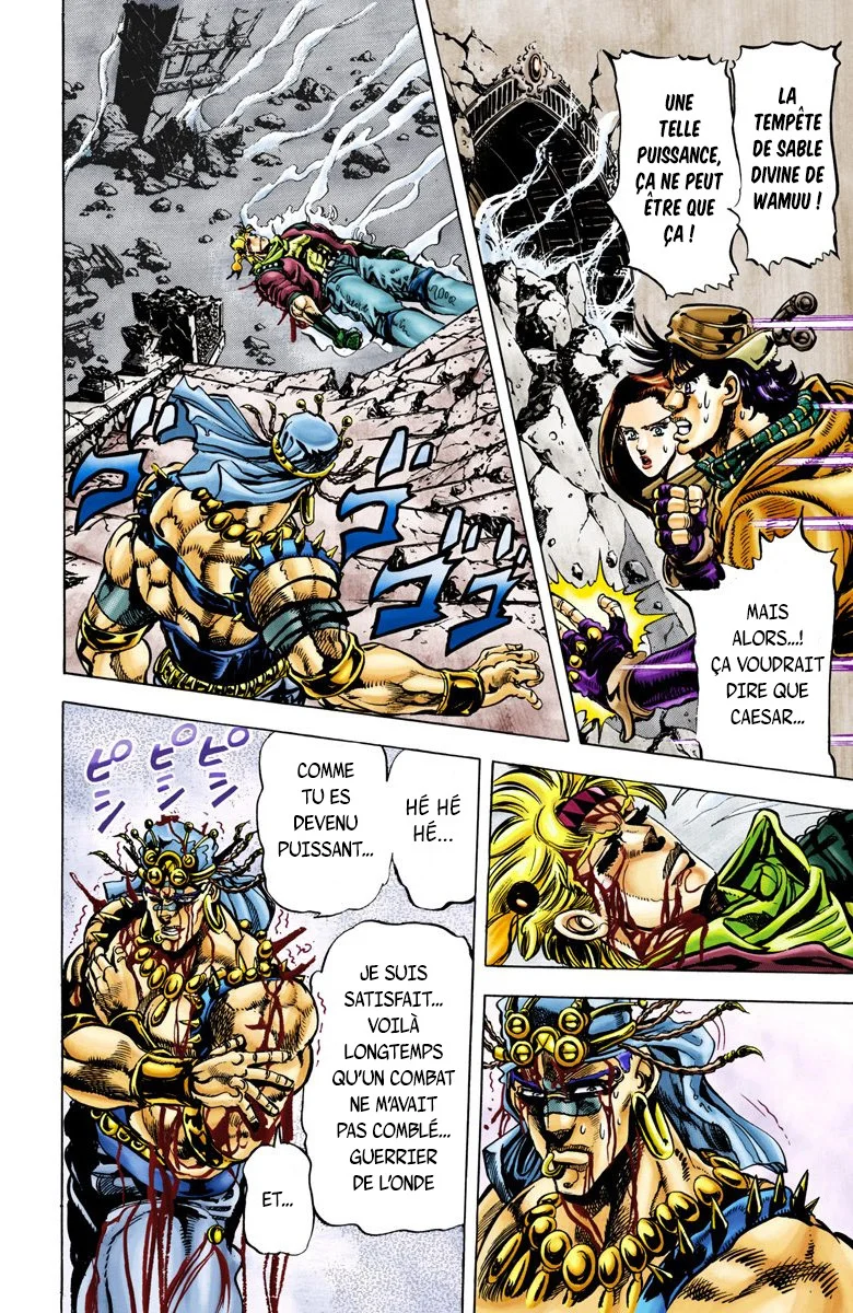 Read JoJo_s Bizarre Adventure Part 2 Battle Tendency Official Colored FR Manga Online
