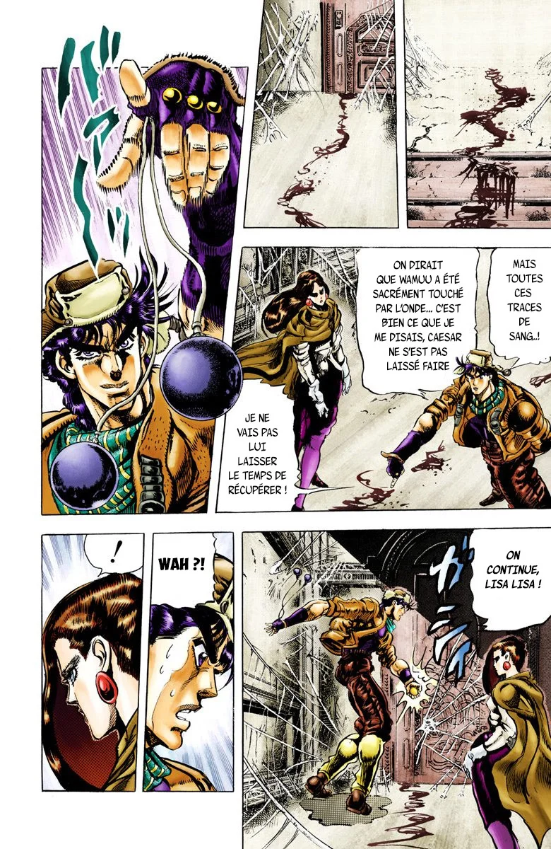 Read JoJo_s Bizarre Adventure Part 2 Battle Tendency Official Colored FR Manga Online