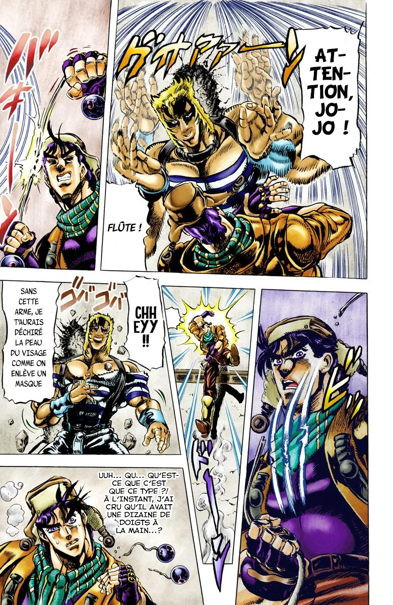 Read JoJo_s Bizarre Adventure Part 2 Battle Tendency Official Colored FR Manga Online