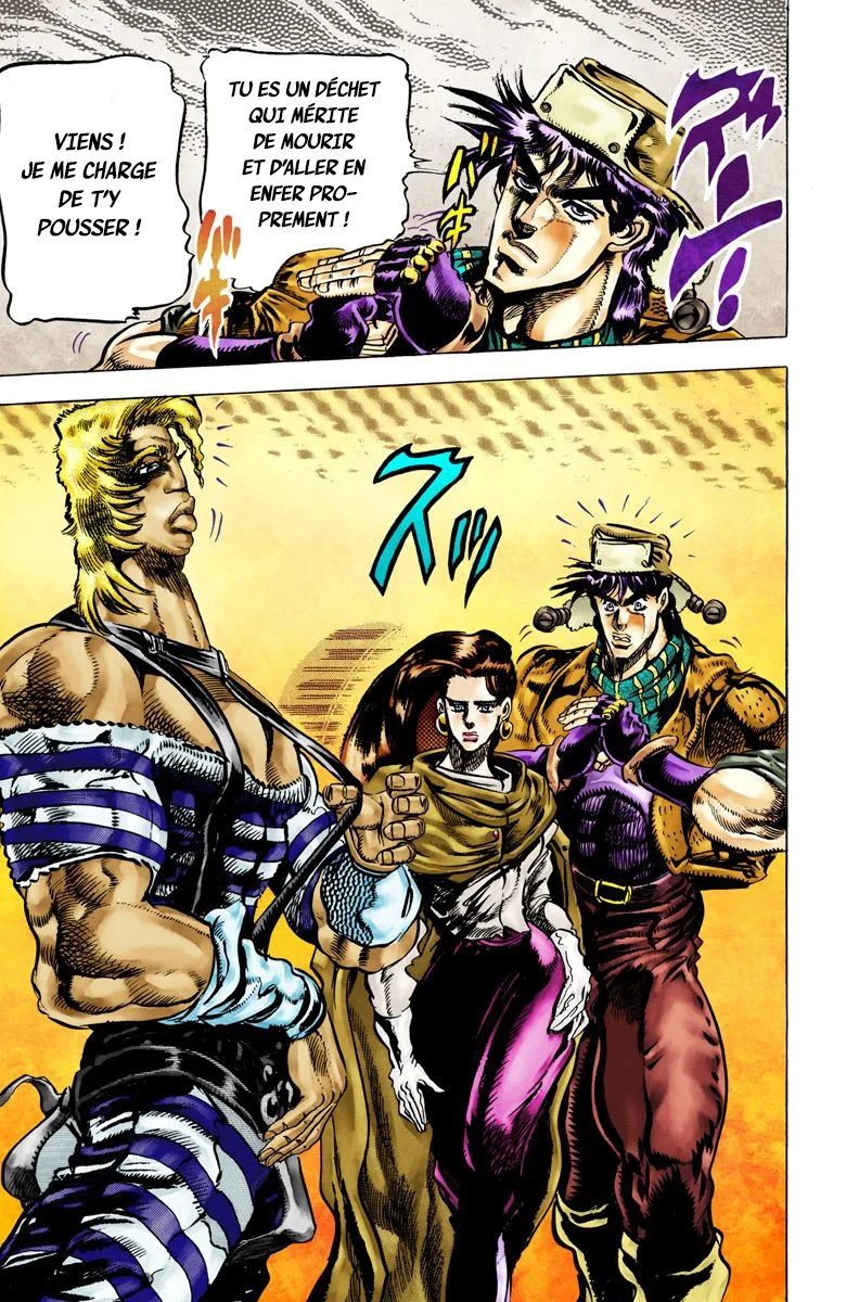 Read JoJo_s Bizarre Adventure Part 2 Battle Tendency Official Colored FR Manga Online