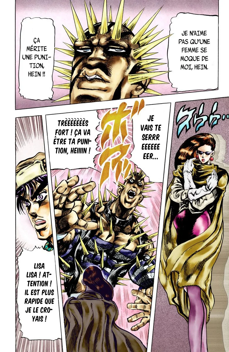 Read JoJo_s Bizarre Adventure Part 2 Battle Tendency Official Colored FR Manga Online