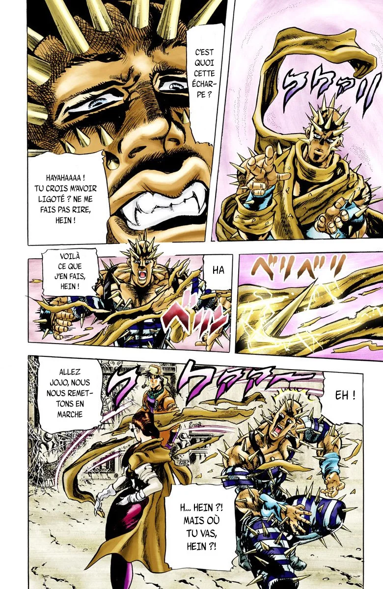 Read JoJo_s Bizarre Adventure Part 2 Battle Tendency Official Colored FR Manga Online