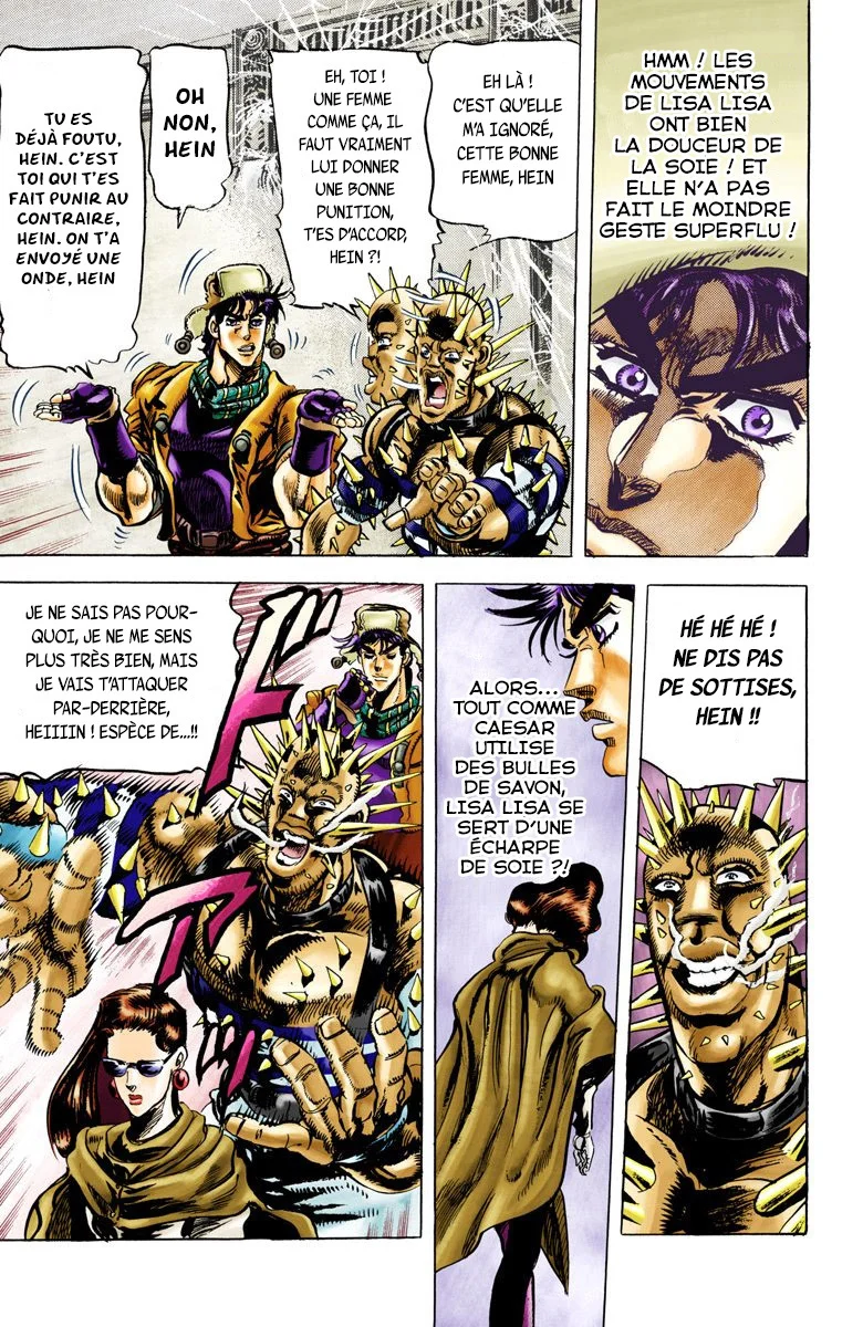 Read JoJo_s Bizarre Adventure Part 2 Battle Tendency Official Colored FR Manga Online