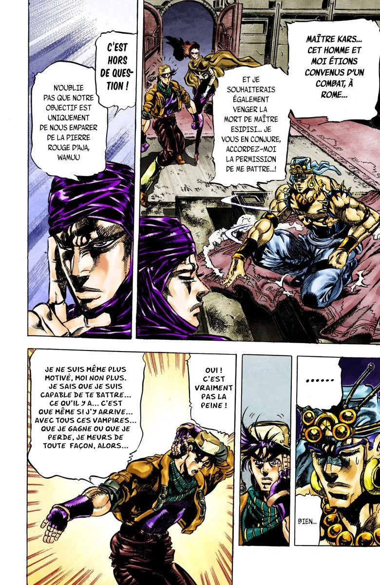Read JoJo_s Bizarre Adventure Part 2 Battle Tendency Official Colored FR Manga Online