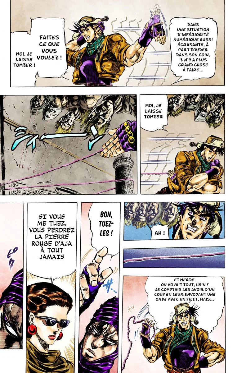 Read JoJo_s Bizarre Adventure Part 2 Battle Tendency Official Colored FR Manga Online