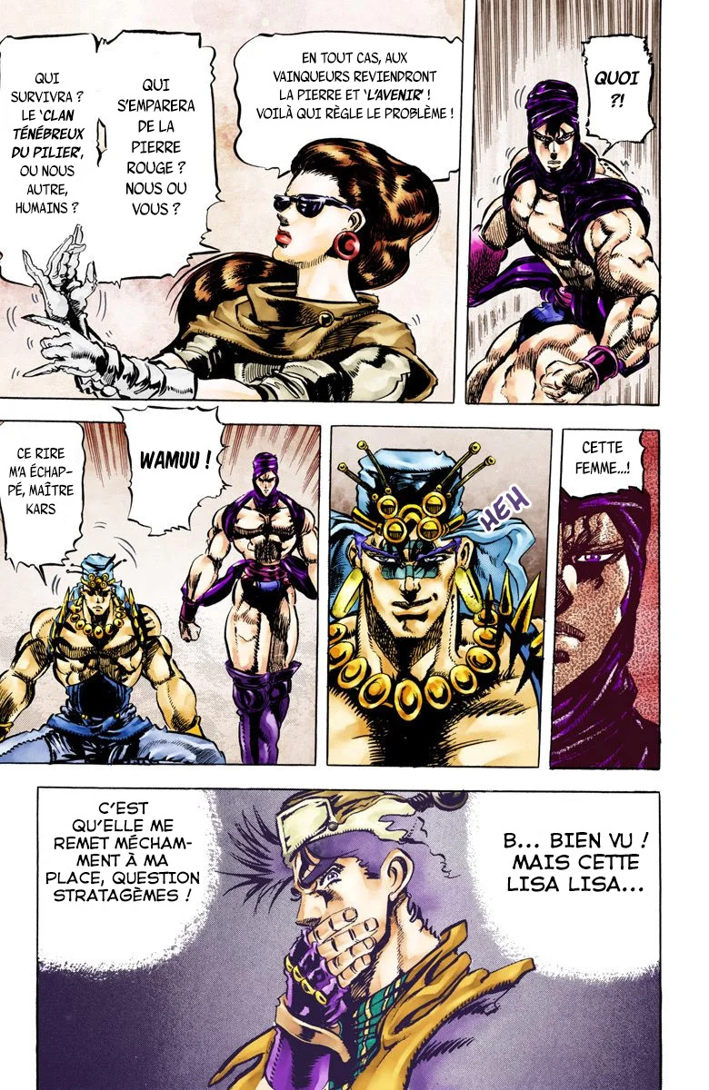 Read JoJo_s Bizarre Adventure Part 2 Battle Tendency Official Colored FR Manga Online