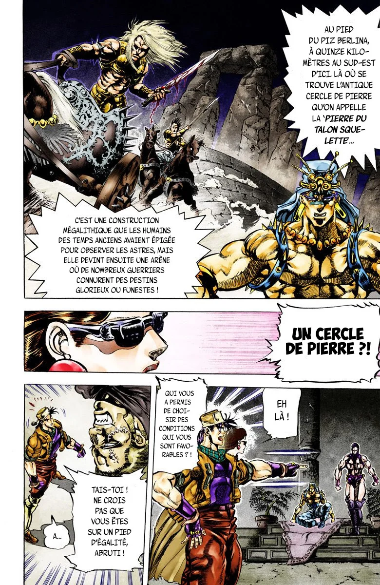 Read JoJo_s Bizarre Adventure Part 2 Battle Tendency Official Colored FR Manga Online