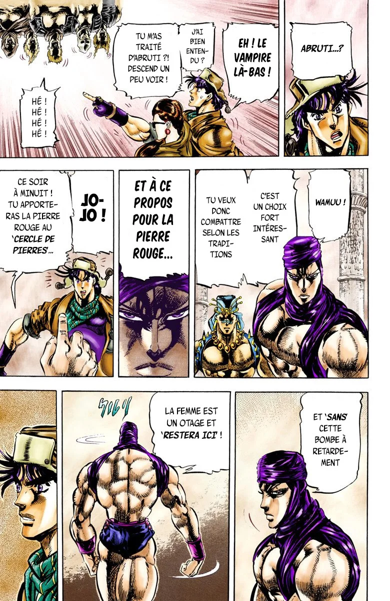 Read JoJo_s Bizarre Adventure Part 2 Battle Tendency Official Colored FR Manga Online