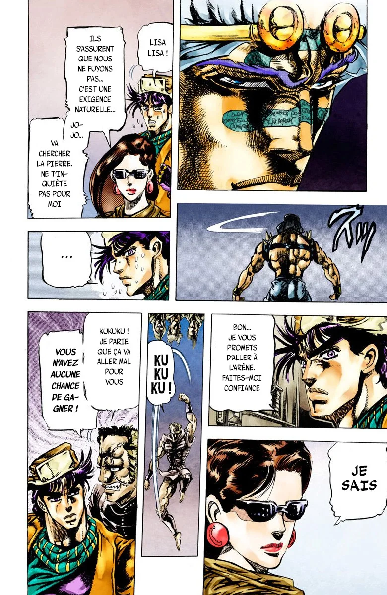 Read JoJo_s Bizarre Adventure Part 2 Battle Tendency Official Colored FR Manga Online
