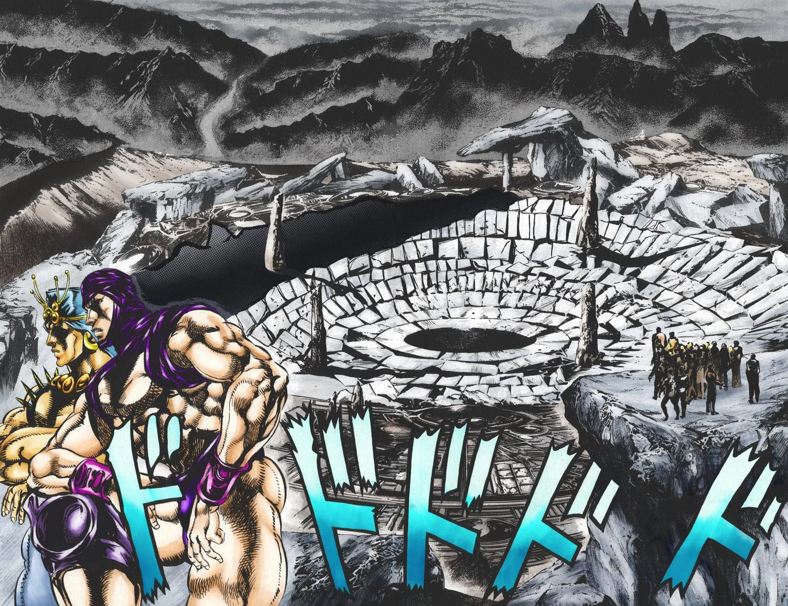 Read JoJo_s Bizarre Adventure Part 2 Battle Tendency Official Colored FR Manga Online